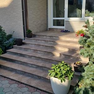 Ступень рядовая флорентинер WesterWalder ATRIUM 310х320х9.5мм  — WK31140 Grau-braun