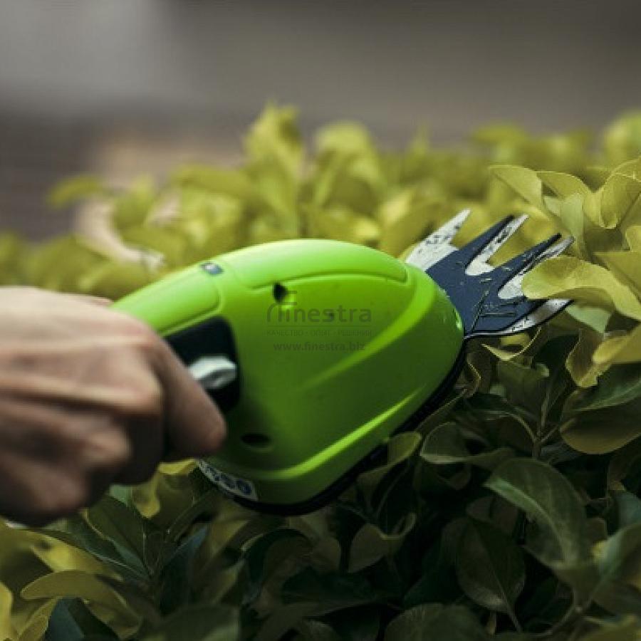 Ножницы садовые аккумуляторные Greenworks (7,2V со встроенным аккумулятором 2 Aч), арт.1600107