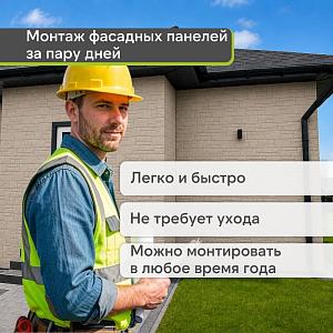 Панель Docke СТАНДАРТ БУРГ 1070x470мм 0.42м2  — Ванильный