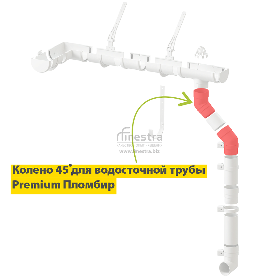 Docke PREMIUM Колено 45