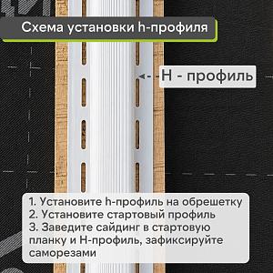 Docke Н-профиль 3000мм  — Киви