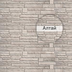 Фасадная панель (камень скалистый)  Альта-Профиль 1160x450x23мм  — Алтай