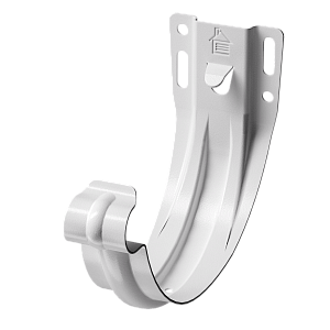 Купить Docke STAL PREMIUM Карнизный кронштейн D125 Пломбир (RAL 9010) в Иркутске