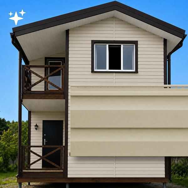 Docke ПРЕМИУМ Сайдинг D4.5D 3600х232мм 0.84м2 Фисташки