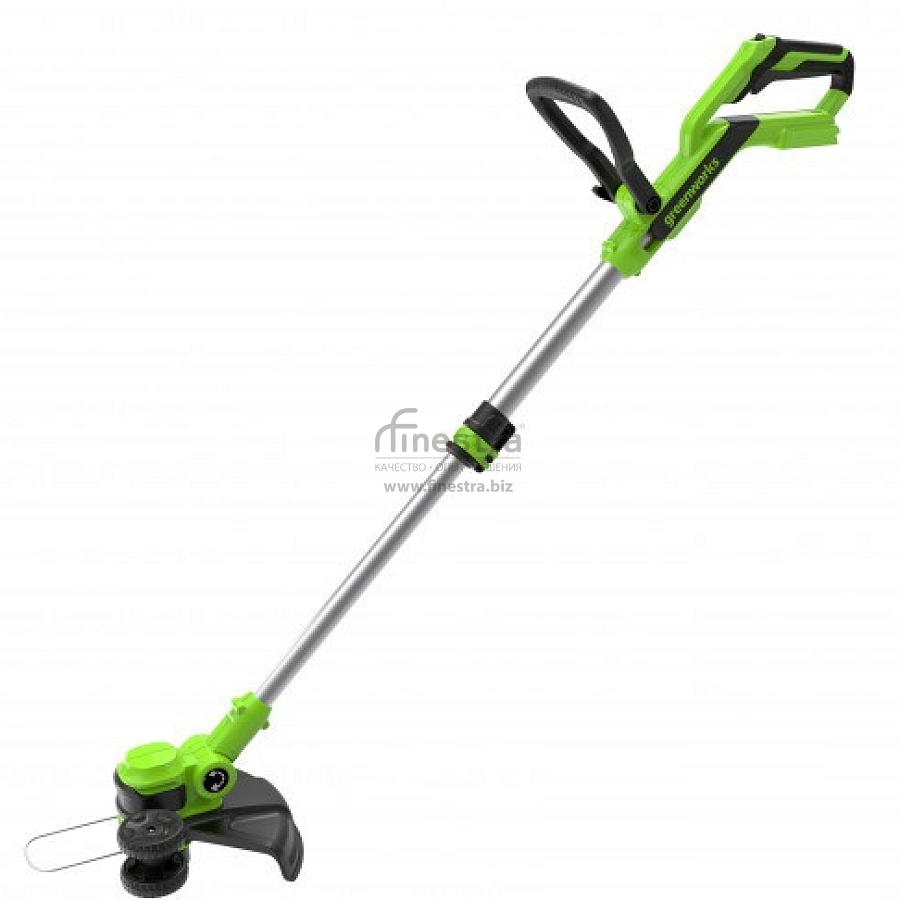 Триммер аккумуляторный Greenworks (24V, 30,5 см, без АКБ и ЗУ), арт.2110407