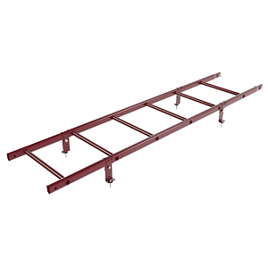 Купить Лестница кровельная BORGE 1800мм  RAL 3005 (красное вино) в Иркутске