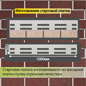 Купить Фасадная битумная плитка Docke PREMIUM BRICK  2 м2/уп Зрелый каштан в Чите