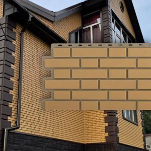 Фасадная панель (кирпич клинкерный) Альта-Профиль 1220х440мм  — Бежевый
