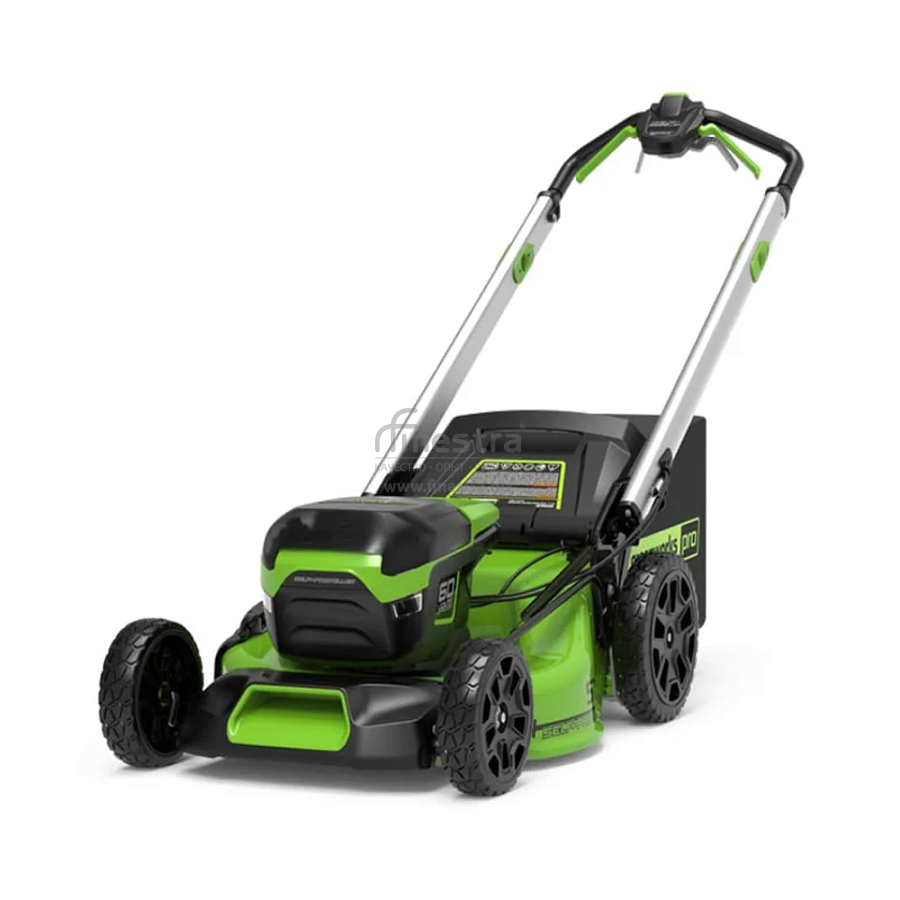 Газонокосилка самоходная аккум. Greenworks (60V, бесщеточная, 51 см, без АКБ и ЗУ), арт.2514307
