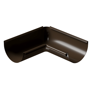 Купить Docke STAL PREMIUM Угол внутренний 90 D125  Каштан (RAL 8017) в Иркутске