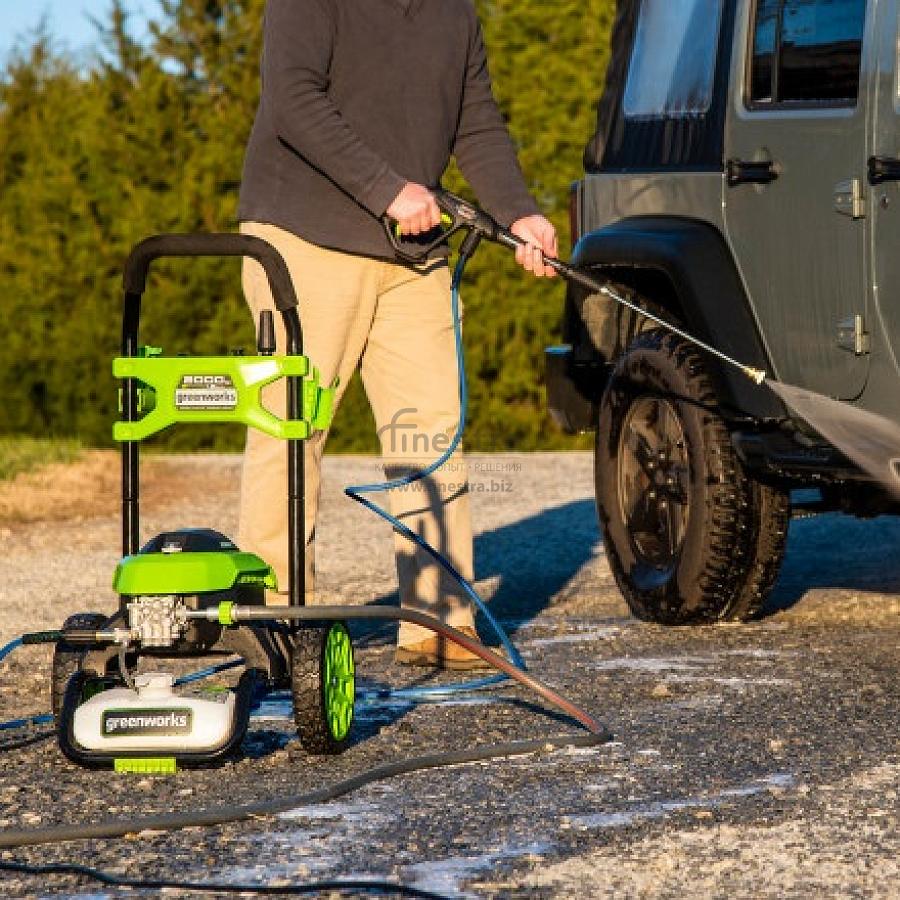 Мойка высокого давления электрическая Greenworks (1800 Вт, 140 бар), арт.5105507
