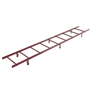 Купить Лестница кровельная BORGE 2700мм  RAL 3005 (красное вино) в Иркутске