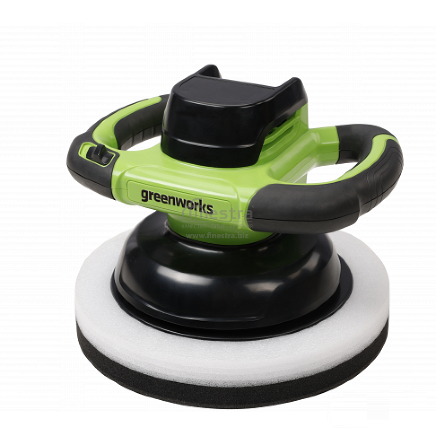 Машина полировальная аккумуляторная Greenworks (24V, без АКБ и ЗУ), арт.3502107