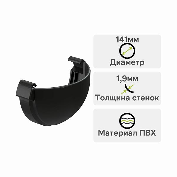 Docke ЛЮКС Заглушка Карбон