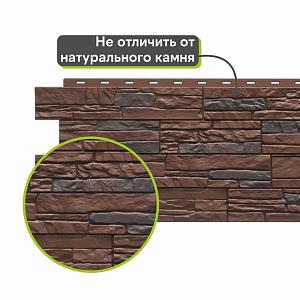 Панель Docke ПРЕМИУМ ШТАЙН 1196х426мм 0.44м2  — Темный орех