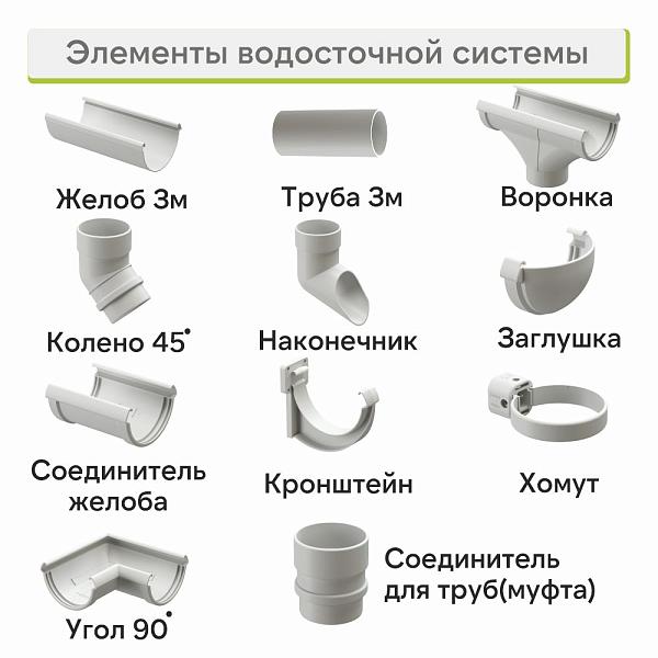 Docke ЛЮКС Колено 45° Пломбир