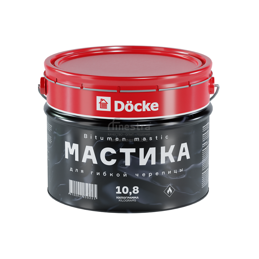 Мастика Docke для гибкой черепицы 10л (10,8кг)