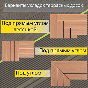 Купить Террасная доска CM Decking NATUR 3000х135х25мм  Wenge (Венге) в Иркутске