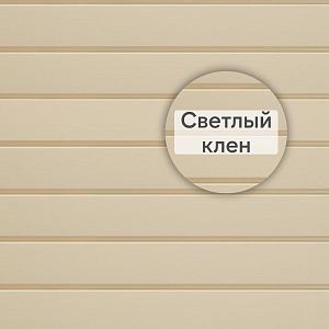 Docke ПРЕМИУМ Сайдинг D6S Брус 3600х300 1.08м2  — Светлый клен