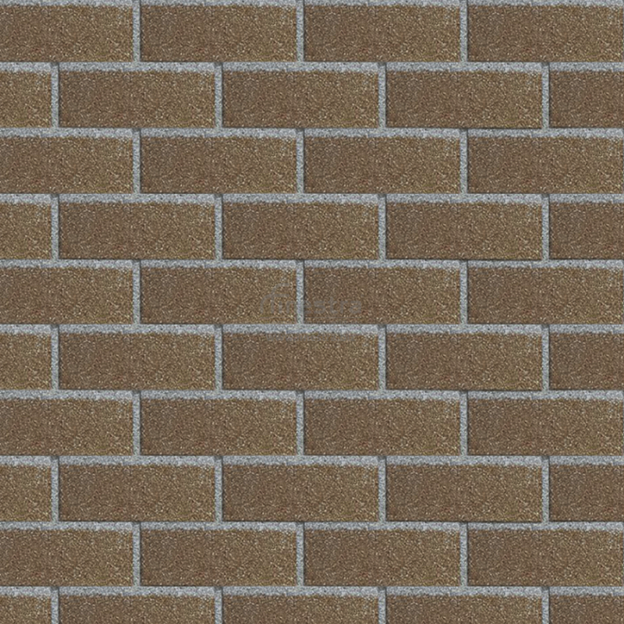 Фасадная битумная плитка Docke PREMIUM BRICK  2 м2/уп