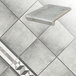 Купить Напольная плитка Stroeher Keraplatte Roccia 9340 рядовая ступень-флорентинер 340х294х12мм 837 marmos в Иркутске