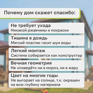 Docke ПРЕМИУМ Желоб водосточный  — Пломбир