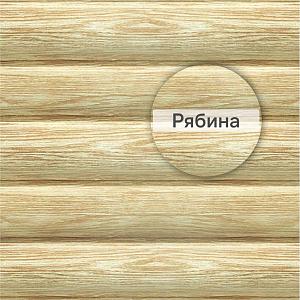 Docke ЛЮКС Сайдинг D4.7T Блок-Хаус Монреаль 3600х243мм 0.87м2  — Рябина