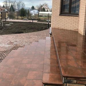 Угловая ступень флорентинер WesterWalder ATRIUM 320х320х9.5мм  — WK31130 Scotch