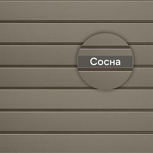 Docke ПРЕМИУМ Сайдинг D6S Брус 3600х300 1.08м2  — Сосна
